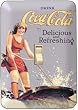 Coca-Cola Water Skier Metal Switch Plate Cover Coke
