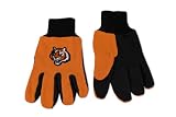 Cincinnati Bengals Two-Tone Gloves
