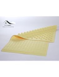 Home: Silicone Anti-Slip Bath Mat [Lemon 16" x 28"] Latex and PVC Free, The Original Silicone Non-Slip Anti-Bacterial Bathmats for tub - Slip-Resistant Bathtub Mats with Non-slip suction cups - H-set