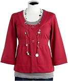 Fossil Sweaters - Renata Fleece (Color: Rio Red)