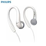 Nike Sport Flow Ear Hook Headphones White by Phillips