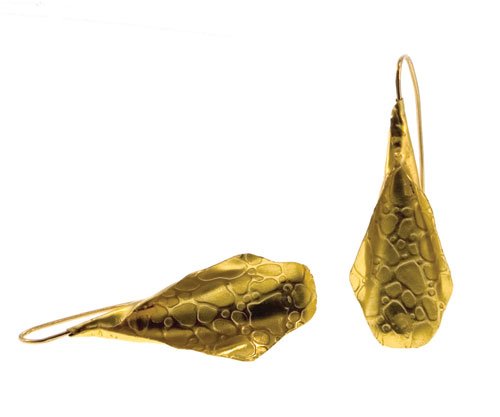 Childrens Toyshop  Jewelry : 22K Jack Without a Pulpit Earrings from Suz Andreasen Couture, MADE IN AMERICA