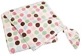 Carters Knot Blanket, Pink/Polka Dot