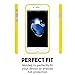 GOOSPERY Pearl Jelly for Apple iPhone 7 Plus Case (2016) Slim Thin Rubber Case (Yellow)