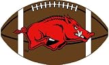 Arkansas Razorbacks Large 3' 6 x 6' Football Rug