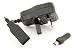 Electronics : UK 3 Pin Charger (Travel Charger) for Creative (Zen / X-FI / Zen Vision M, Zen V/V Plus/ Stone / Stone Plus / Mozaic Mosaic)