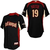 Joey Votto 2011 National League Authentic All-Star BP Jersey