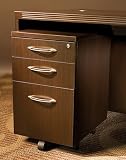 Aberdeen Credenza Mobile Kit (Cherry/Graphite)