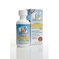 ZarBee's Cough Syrup Lemon Flavored-ZarBee's Cough Syrup, 4-Fluid Ounce Bottles (Pack of 2)