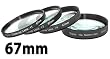 Digital Concepts +1 +2 +4 +10 Close-Up Macro Filter Set with Pouch (67mm)