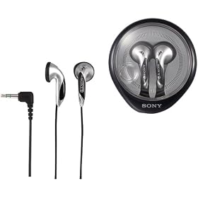 SONY MDRE828LP/SLV Lightweight Earbuds (Silver)