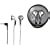 SONY MDRE828LP/SLV Lightweight Earbuds (Silver)