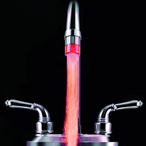 7 Colors LED Light Water Kitchen Sink Faucet