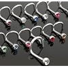 7 St�ck Nasenpiercing Nasenstecker verschiedene Farben