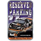 #11 DENNY HAMLIN ROOKIE OF THE YEAR RESERVED PARKING SIGN