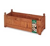 Classic New Planter Trough Teak (34'')
