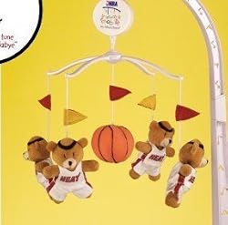 Miami Heat Baby Crib Team Mascot Mobile NBA Basketball