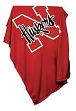 Nebraska Huskers Sweatshirt Blanket