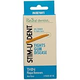 The Natural Dentist Stim-U-Dent Plaque Removers, Thin, Mint Flavor -160 ct.