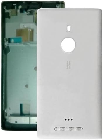 CRDS Back Housing Cover Replacement Battery Back Door for Nokia Lumia 925(White)