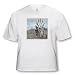 Jos Fauxtographee Realistic - A Wind Wheel Done in Double Exposure So You Can See it Up Close Far Away - T-Shirts
