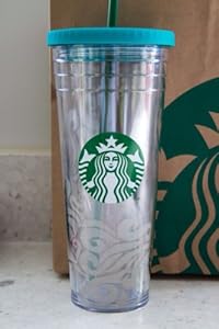 clear venti starbucks tumbler