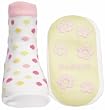 Polka Dots Skidders Baby Gripper Socks, size 12 months