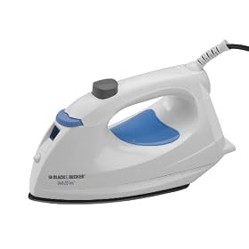 Black & Decker IM310 Quick and Easy Iron, White