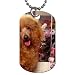 Cute poodle Dog Tag with 30