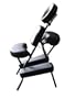 Black 4" Portable Massage Chair Tattoo Spa Free Carry Case