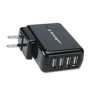 Kensington 4-Port USB Charger for Mobile