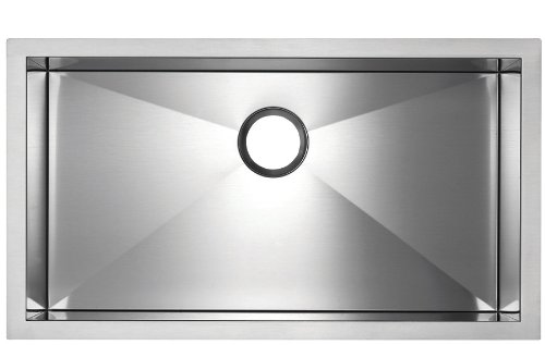 Blanco BL516201 BlancoPrecision MicroEdge Super Single Bowl Sink, Satin Polished