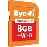 NEW Mobile X2 8GB WiFi SDHC Memory Card (Memory & Blank Media)
