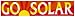 Go Solar. -Bumper Sticker.