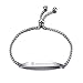 LiFashion CL Stainless Steel DNR Medical Alert ID Sos Emergency Link Identification Bracelet for Men Women