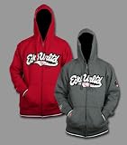 Marc Ecko - Marc Ecko "Del Rey" Mens Zip Up Hoody, Available in Charcoal or Red