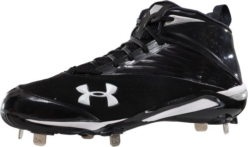 Men's UA Heater III Mid ST Baseball Cleats Cleat by Under Armour