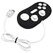 Permium Black Silicone Skin Cover Case for Nintendo Wii Classic Remote Contoller