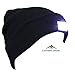 Impressive Extremely Bright Unisex 5 LED Knitted Flashlight Beanie Cap for Jogging, Hunting, Camping, Walking, Hiking, Construction One Size Fits Most