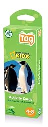 Leapfrog Tag National Geographic Kids: Activity Cards - Birds and Sea Animals