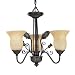 Chandeliers - P4246-77 - Le Fleur 3-Light Chandelier