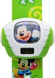 TimerMall OEM - Montre Enfants - Quartz - Caoutchouc - Disneyickey etinny Cartoon Souris Verte projection