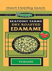 Seapoint Farms Edamame Wasabi ~ 12 Pack by Seapoint Farms