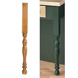 2-3/4'' x 35-1/4'', Oak - English Country Leg With Foot