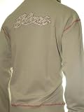 Saltrock Mens Script Pouch Hoodie - Khaki | Khaki | M