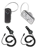 Motorola H680 Dual Pack His & Her Espresso and Frost Bluetooth Wireless Headsets with 2 Original SYN1830A Car Chargers 418nHTIHMYL. SL160 Motorola H680 Dual Pack His & Her Espresso and Frost Bluetooth Wireless Headsets with 2 Original SYN1830A Car Chargers