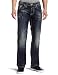 Rock Revival Mens Nathan Jean, Blue, 34