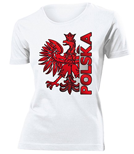 FUSSBALL – POLEN – FANARTIKEL – POLSKA FANSHIRT 3204(F) Gr. L