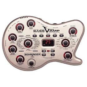 Behringer Bass V-Amp - The Ultimate Tone Toolbox For Bass/Acoustic/Electric Guitar And Keyboard Amp Modeling