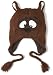 Bioworld Unisex-Child 8-20 Scooby Doo Face Laplander Cap, Brown, One Size
